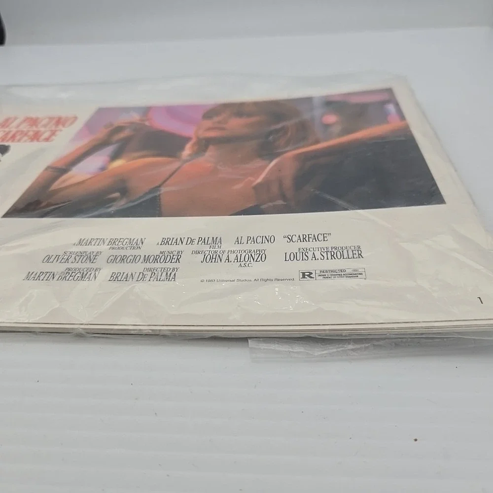 Al Pacino‎ Scarface Anniversary Edition Giftbox DVD (Picture Cards Only)